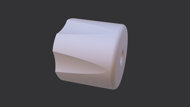 3D model of Reverse Engineering of a Garden Hose Connector and 3D Printing