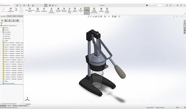 3D model of Mechanical Assembly & Detailed Engineering Drawing | 3D CAD