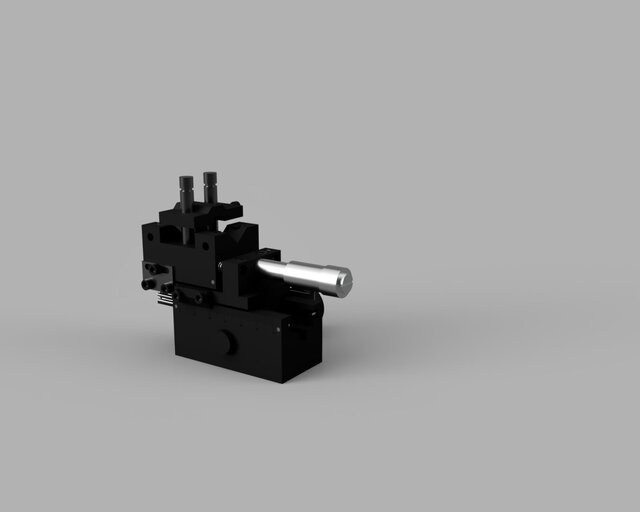 Dual-Adjustment Precision Linear Stage – Vernier & Micrometer – image 2 of 3