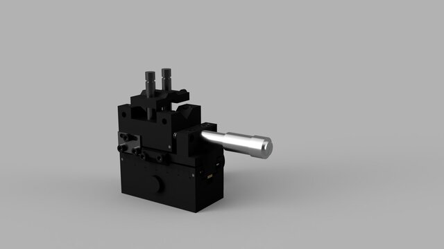 Dual-Adjustment Precision Linear Stage – Vernier & Micrometer – image 3 of 3