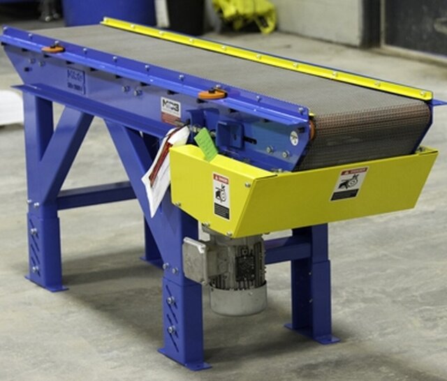 3D model of Material Handling Slider Bed Conveyors
