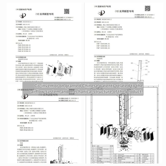 Bladeless Tower Fan – Mechanical Design & Product Development – image 7 of 8