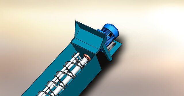 3D model of Industrial Mixer