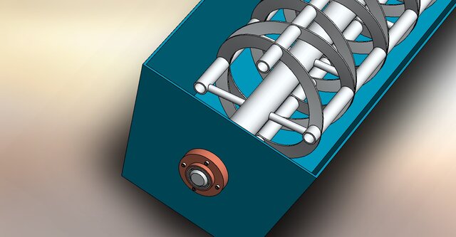 3D model of Industrial Mixer