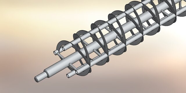 3D model of Industrial Mixer