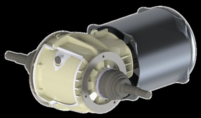 3D model of Formula E-Vee Electric Prototype
