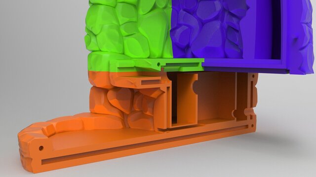 Sacred 3D Fountain: Render & Production Design – image 3 of 12