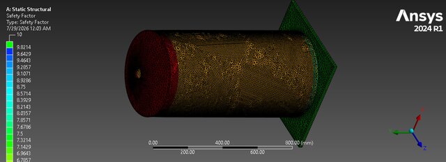 3D model of ANSYS FEA & CFD Engineering Portfolio - 6 Simulation Projects