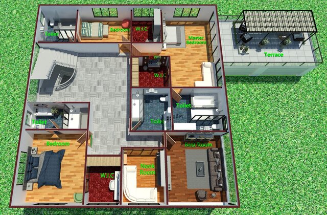 Modern Building Exterior, Interior Design & 3D Visualization – image 5 of 9