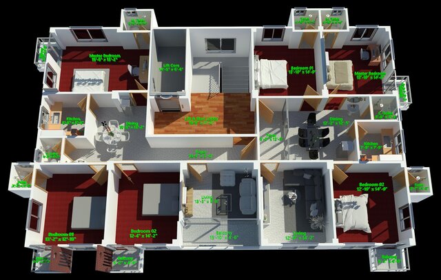 Modern Building Exterior, Interior Design & 3D Visualization – image 6 of 9