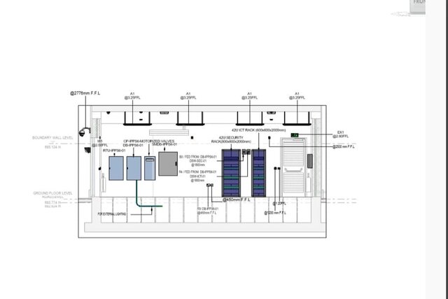 3D model of Pump Station – Electrical BIM Design & Revit MEP