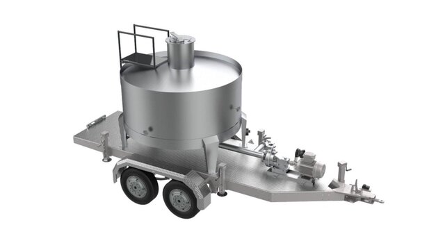 3D model of Trailer Design and Manufaturing Design