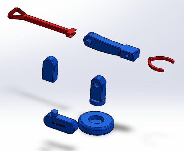 3D model of Robot-arm