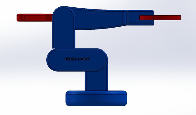 3D model of Robot-arm