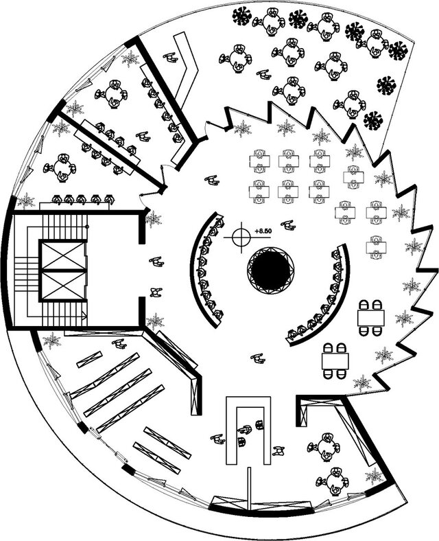3D model of Book Park — Architectural Planning