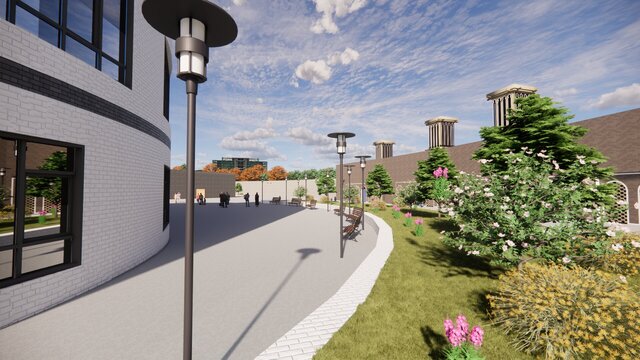 3D model of Book Park — Architectural Planning