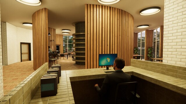 3D model of Book Park — Architectural Planning