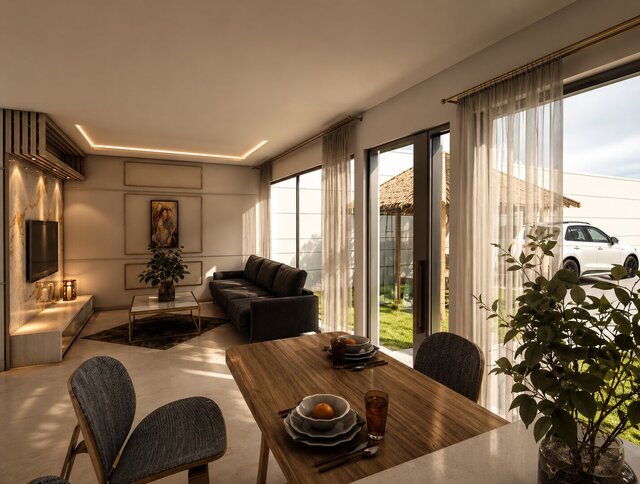 3D model of Villa interior
