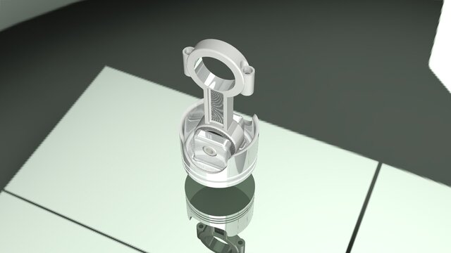 3D model of V6 Engine Assembly - 3D CAD Model