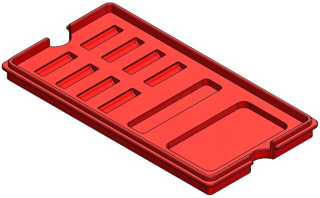 3D model of Smart Modular Battery Organizer – Original Mechanical Product Design