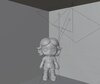 3d character modeling for 3d printing design by maryl2