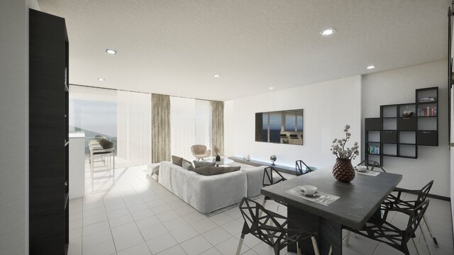 I will create a 3D render of any architectural model image 12