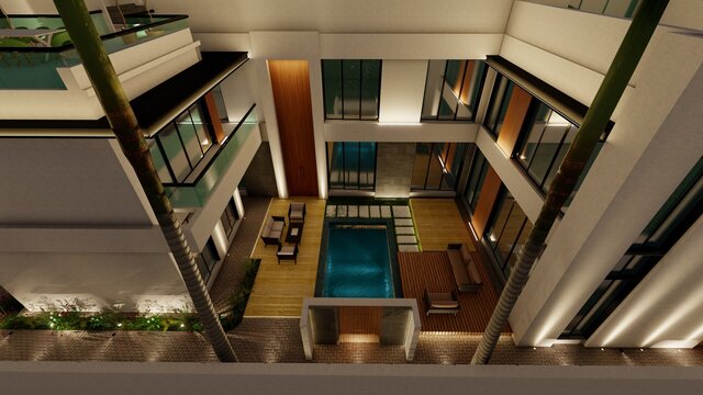 I will do exterior lighting design for facade lighting design OR landscape lighting Design image 5