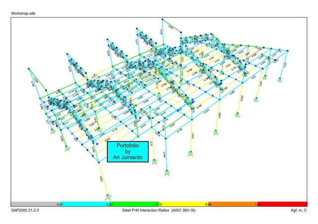 I can design building structures using concrete & steel structure materials image 4