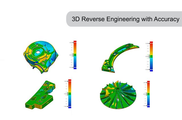 I will do 3D reverse engineering from stl, obj, or 3D scanned data