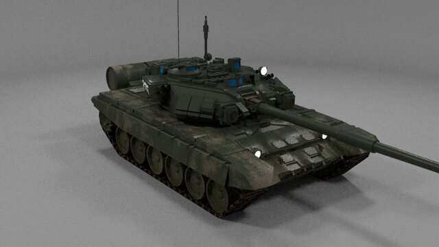 I offer detailed 3D vehicle modeling (military vehicles, aircraft, drones) image 7