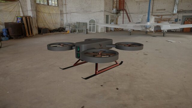 I offer detailed 3D vehicle modeling (military vehicles, aircraft, drones) image 19