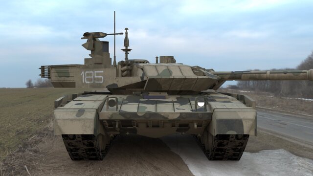 I offer detailed 3D vehicle modeling (military vehicles, aircraft, drones) image 9