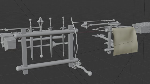 I will create Custom Low Poly Models (Game-Ready) image 17