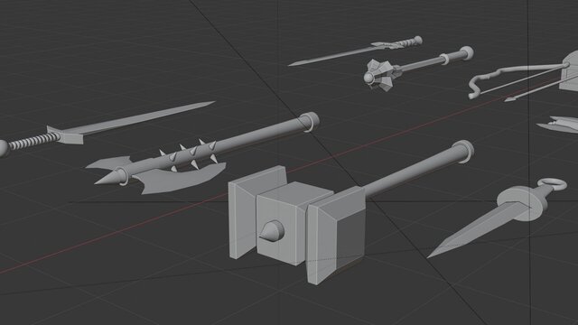 I will create Custom Low Poly Models (Game-Ready) image 18