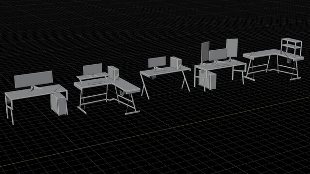 I will create Custom Low Poly Models (Game-Ready) image 15