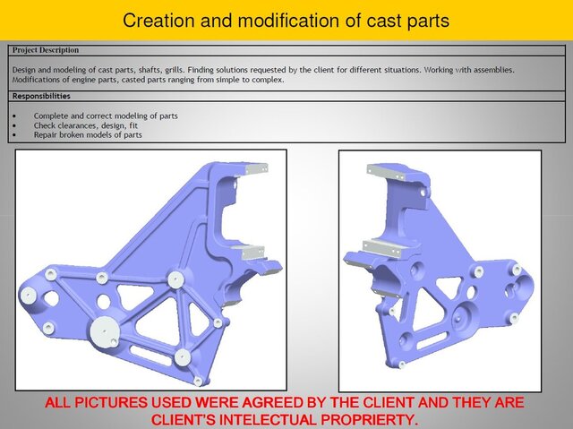 I offer expert mechanical design for 3D Modeling & Drafting | PTC Creo Specialist