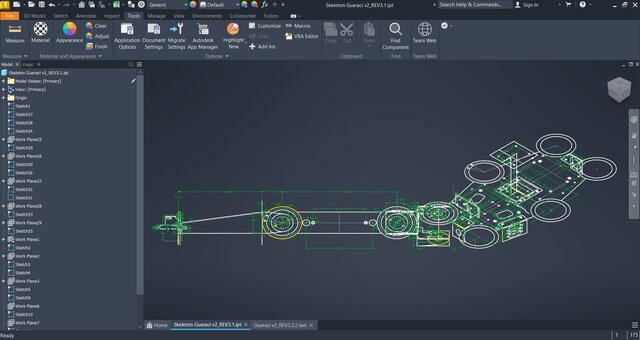 I will design a fully parametric mechanical system in Autodesk Inventor image 3
