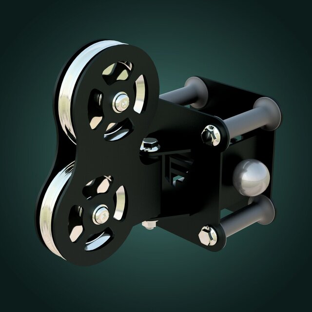 I will design a fully parametric mechanical system in Autodesk Inventor image 8