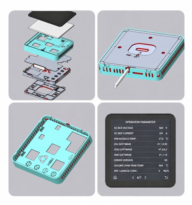 I offer design sheet metal stamping and injection molding parts image 2