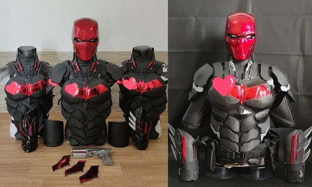 I will design 3D helmet print and paint 3D cosplay armor 3D accessories for 3D printing