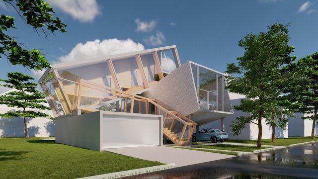 I offer architectural design, 3D visualization & technical documentation image 5