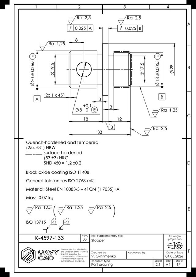 I offer ISO-compliant technical drawing services image 3