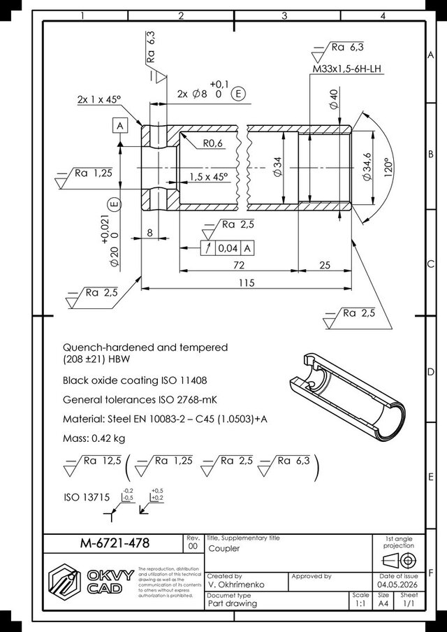I offer ISO-compliant technical drawing services image 6