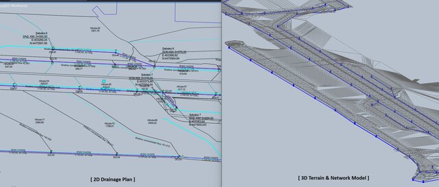 I offer drainage & stormwater design with Autodesk Civil 3D