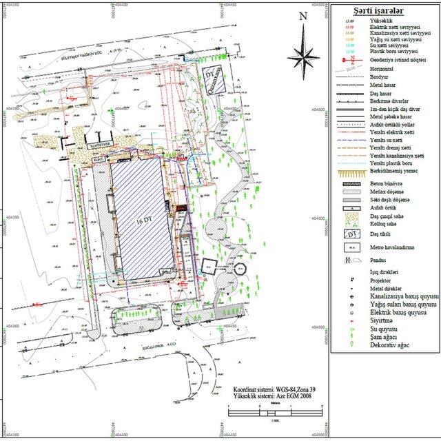 I offer topographic survey & as-built CAD drawing services with Civil 3D
