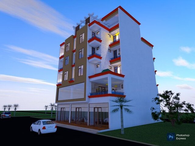 I offer 3D architectural visualization & rendering for home design with ​SketchUp 3D modeling image 2