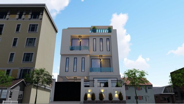 I offer 3D architectural visualization & rendering for home design with ​SketchUp 3D modeling image 11