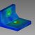 FEM/FEA (Finite Elements Analysis) of your parts with result in PDF slider nav image 2