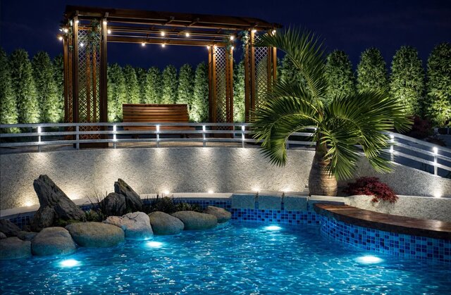 I design professional 2D & 3D swimming pool plans, permit drawings, and realistic renderings image 3