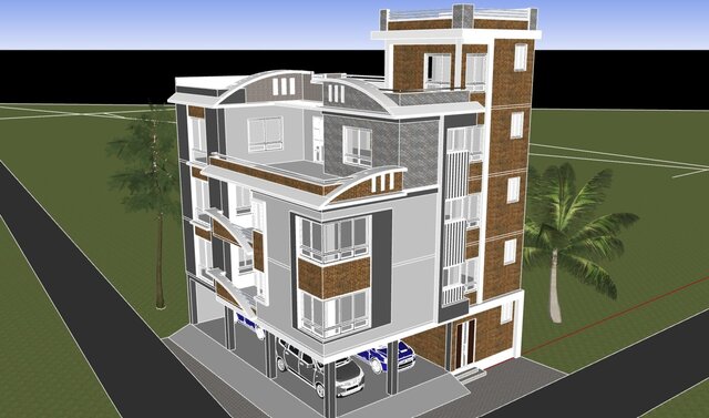 I will create 3D floor plans, 3D drawings, 3D renderings, and 3D modeling for houses image 2